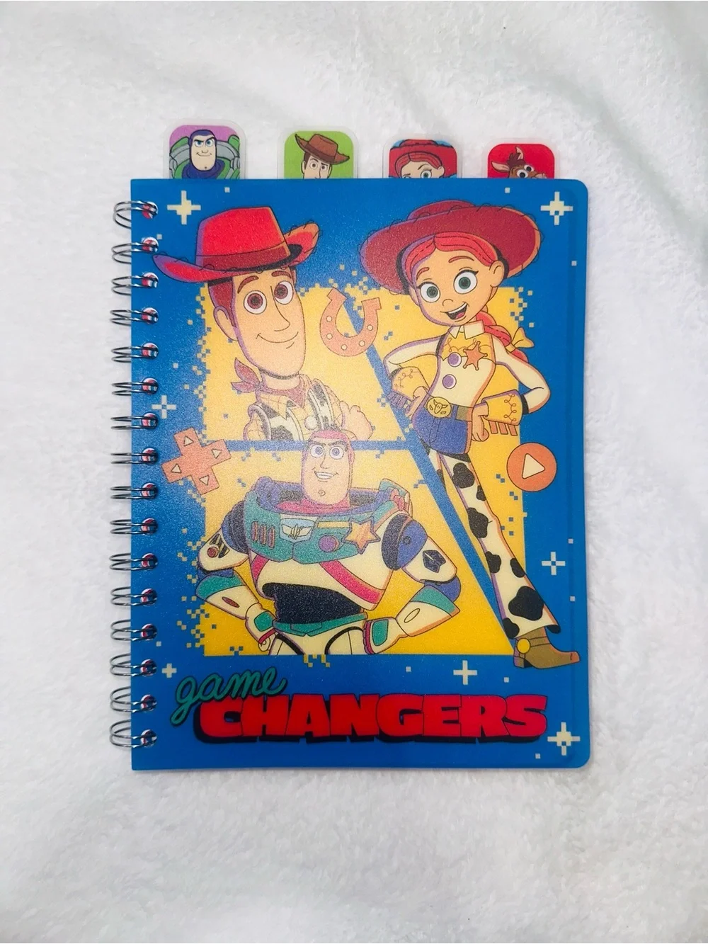 New Toy Story 4-Tab Spiral Notebook